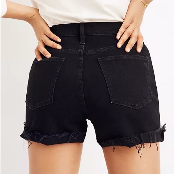 Madewell High-Rise Denim Shorts - Picture 2 of 4